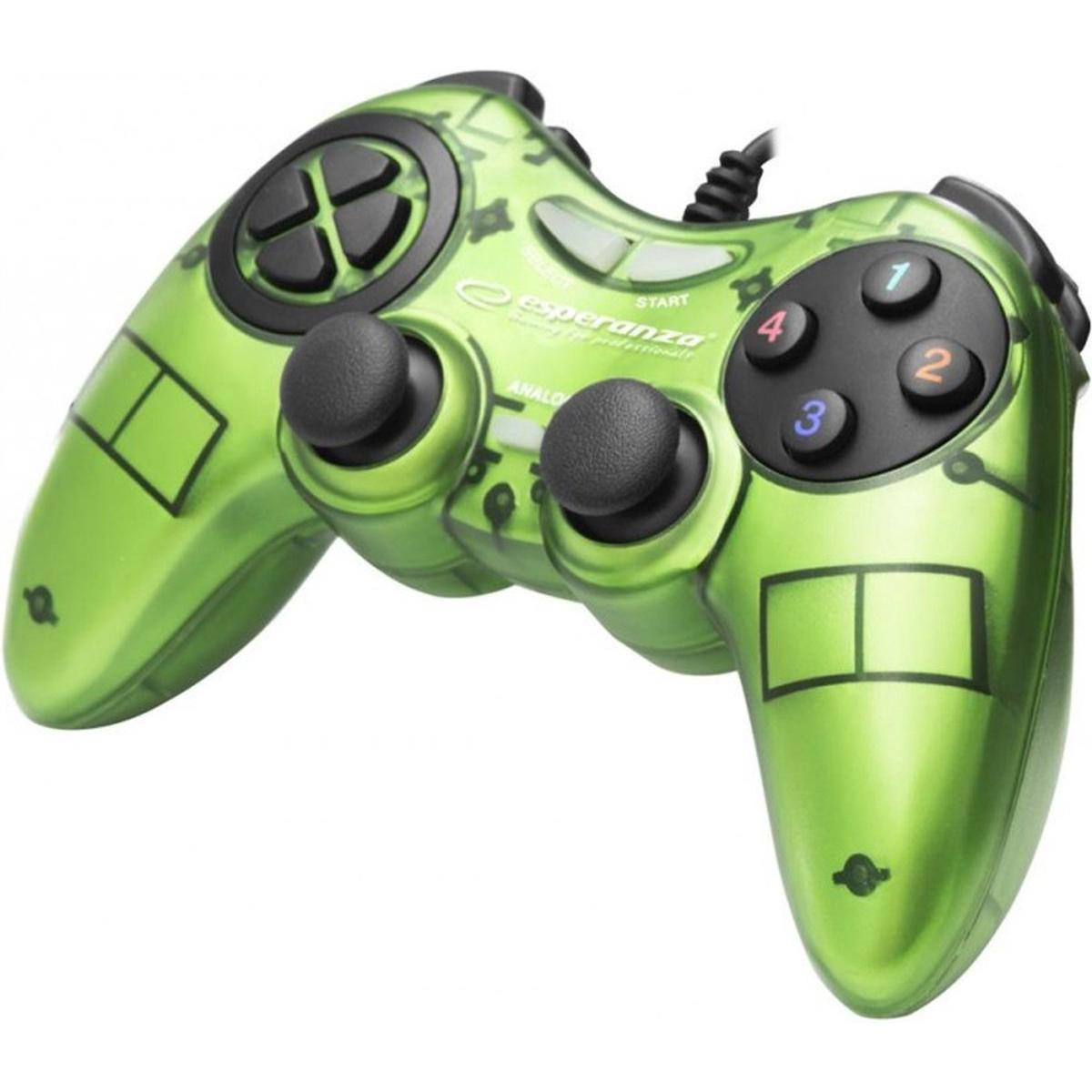 Esperanza - Controller, Wired - Fighter - Green