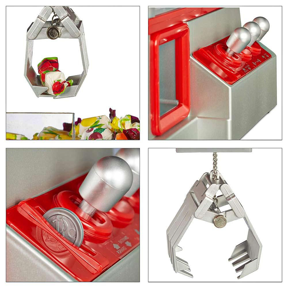 Máquina de doces com garra e música