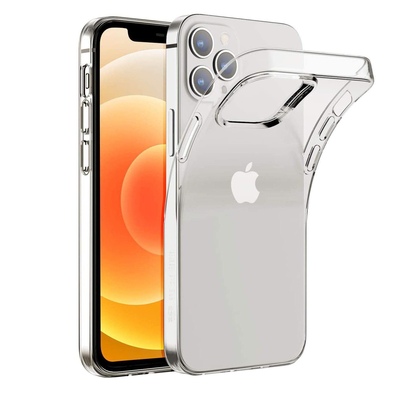 iPhone 12 Pro - Capa transparente 6,1 polegadas