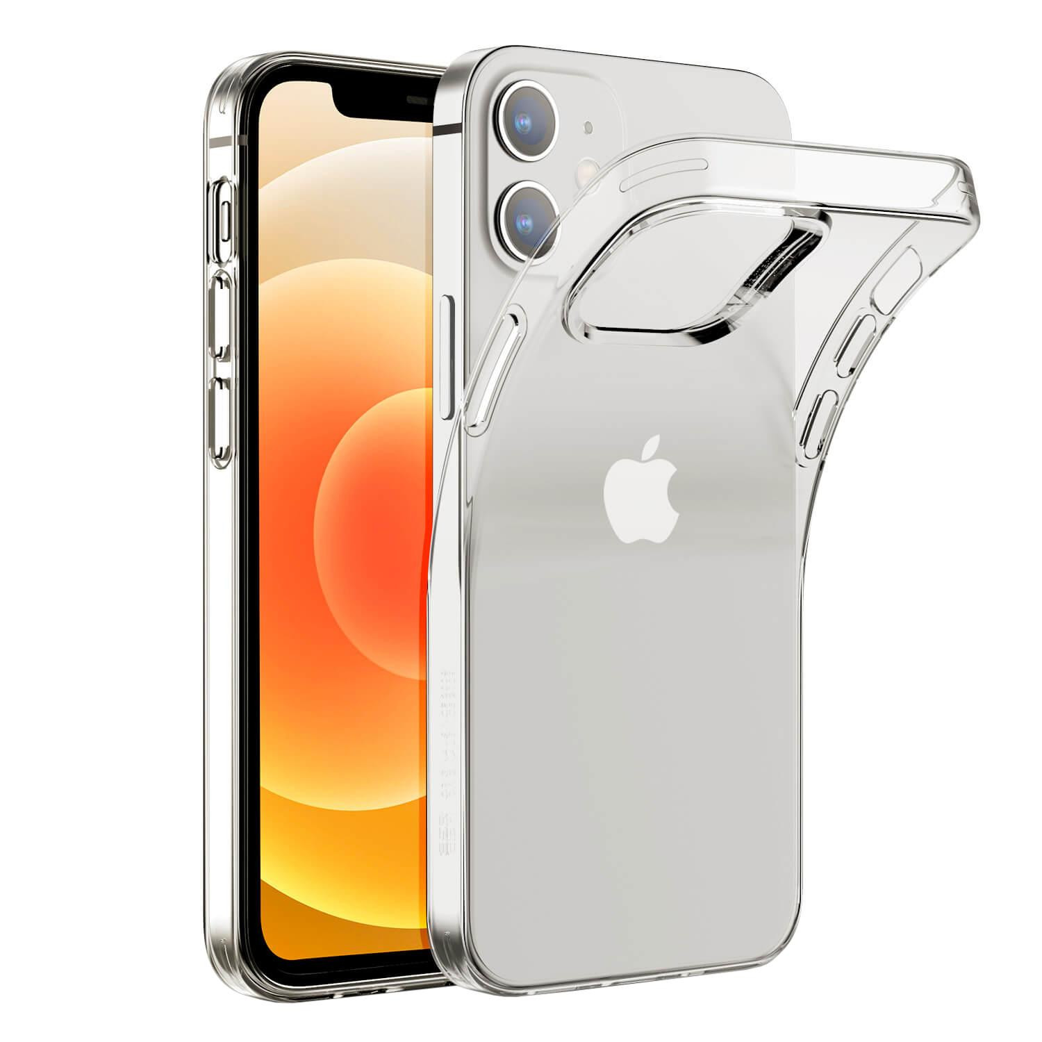 iPhone 12 Mini - Capa transparente 5,4 polegadas