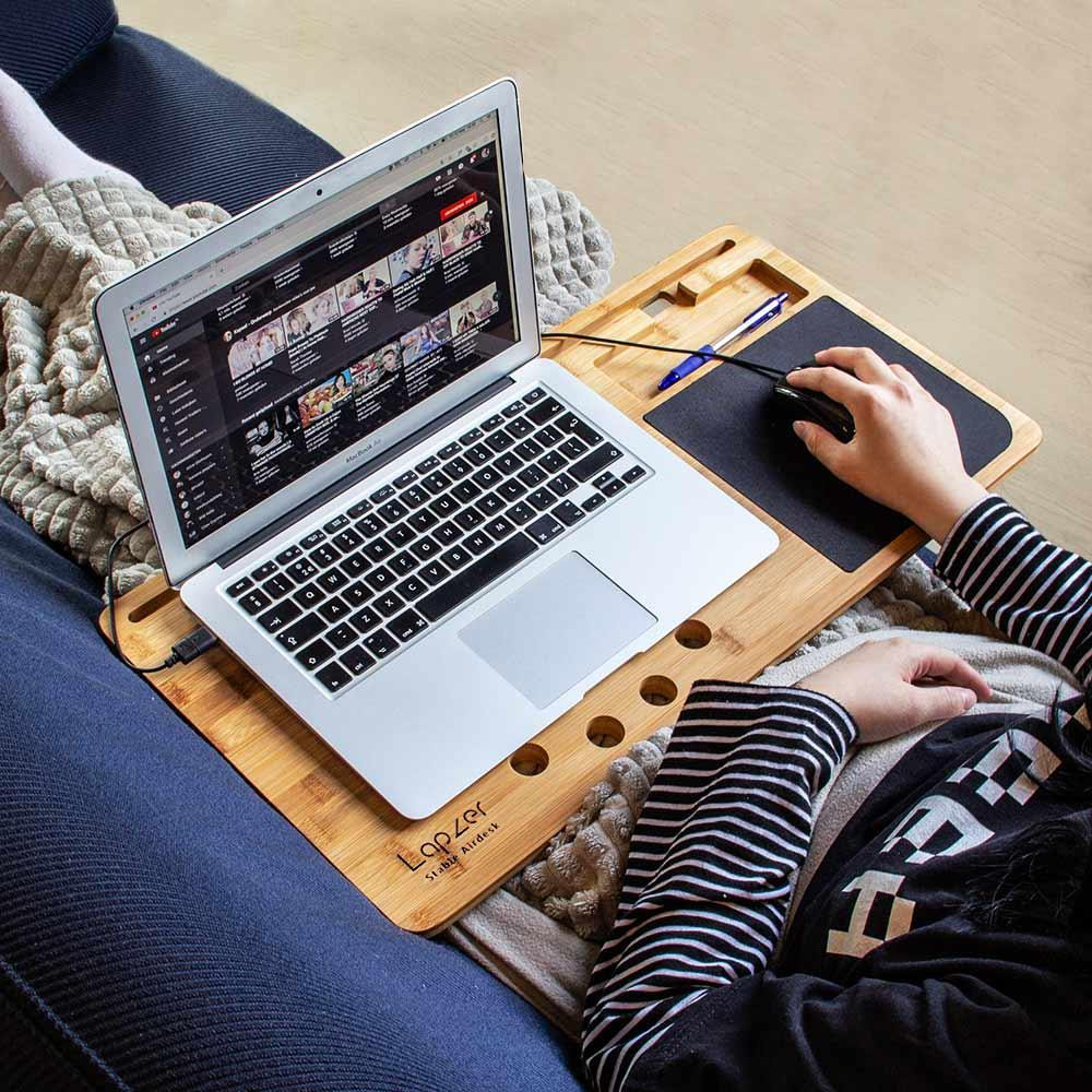 Scrivania da ginocchio per laptop e tablet