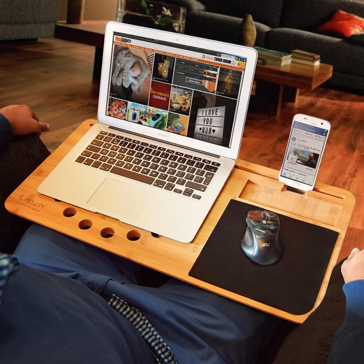 Scrivania da ginocchio per laptop e tablet
