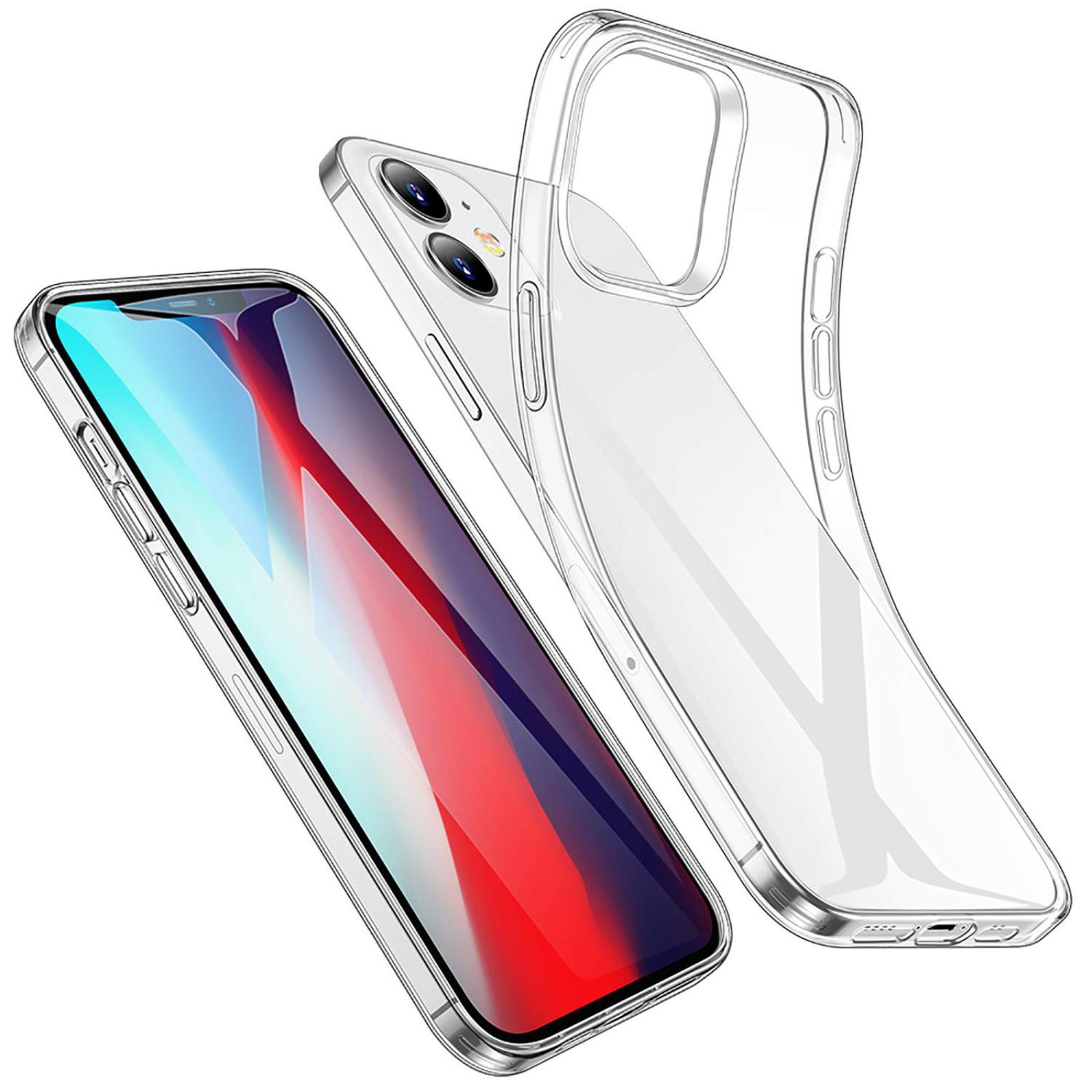 iPhone 12 Mini - Capa transparente 5,4 polegadas