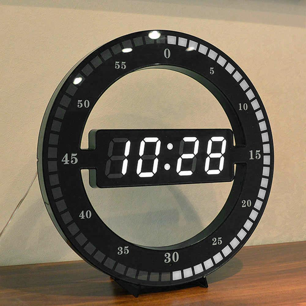 Digitale Wanduhr mit LED