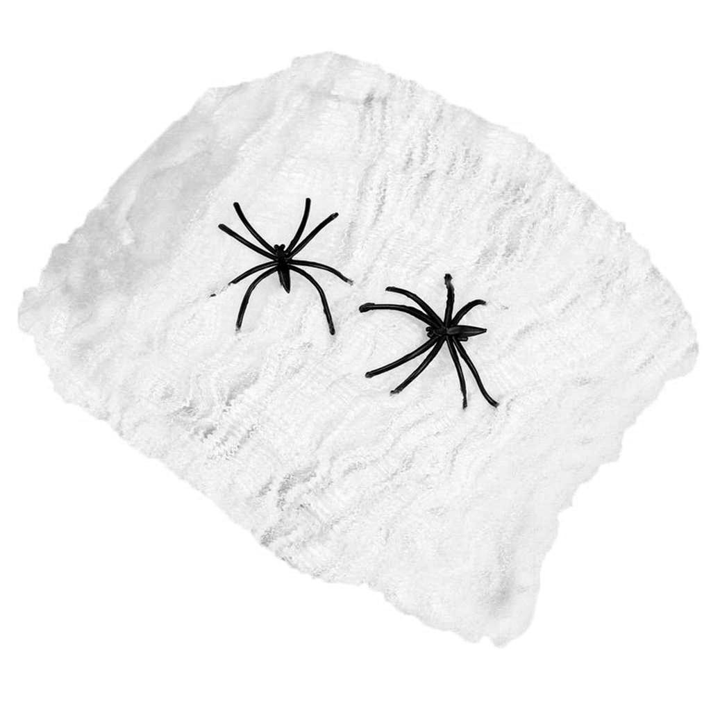 Stretchable Spider Web, Decoration - Halloween