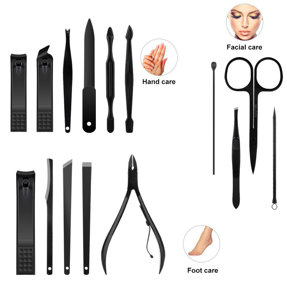 Set manicure e pedicure - 15 strumenti