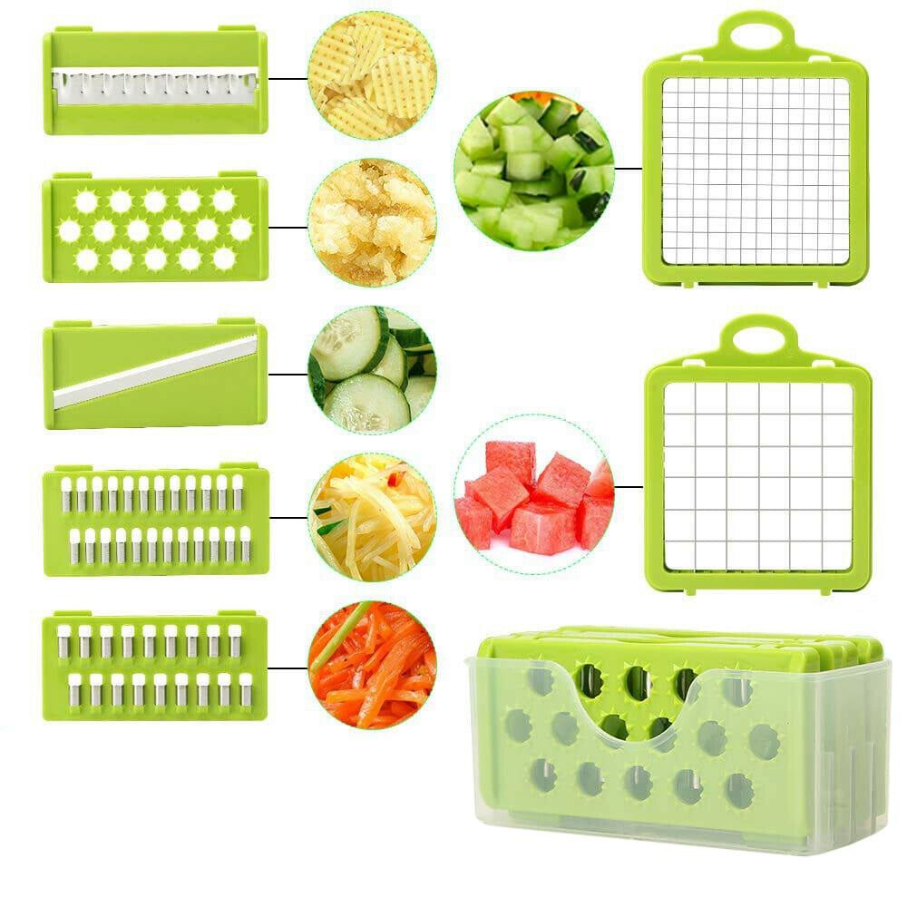 Vegetable Chopper - 7 Different Blades
