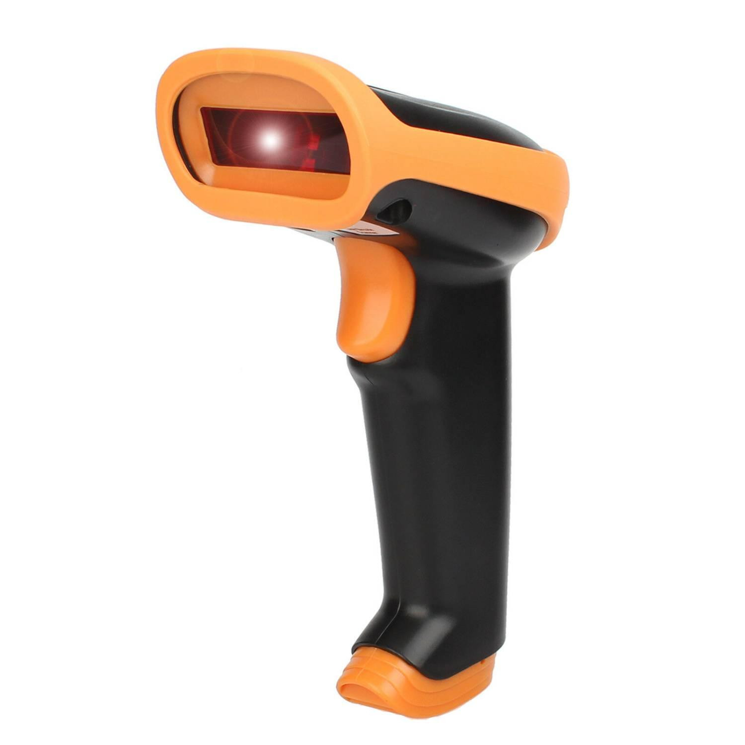 Lecteur de Code-barres avec USB à 1D Codes - Orange