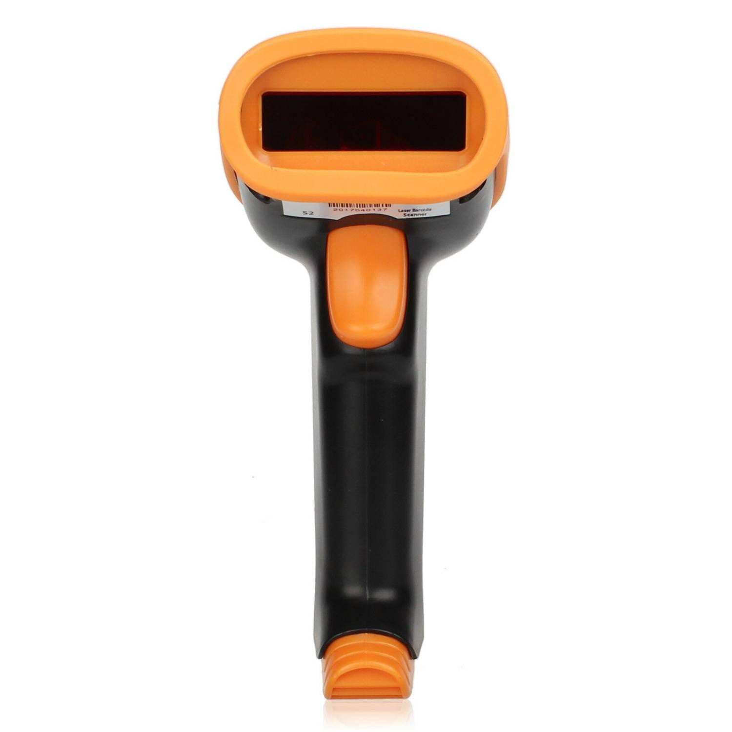 Lecteur de Code-barres avec USB à 1D Codes - Orange