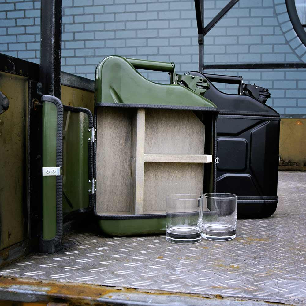 Minibar, Jerrican Vintage - Vert