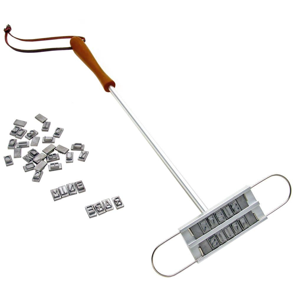 Fer à marquer pour viande avec lettres interchangeables