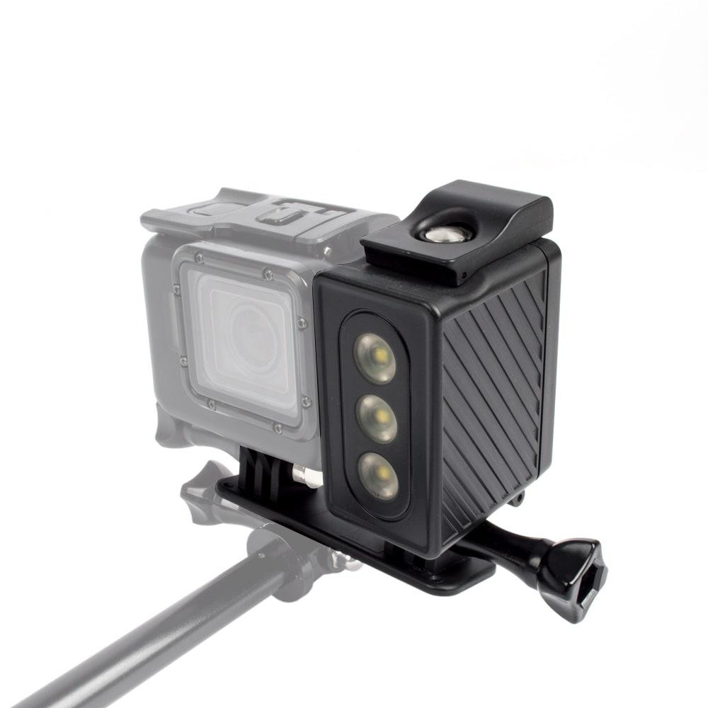 Waterproof Flash for GoPro with SOS function