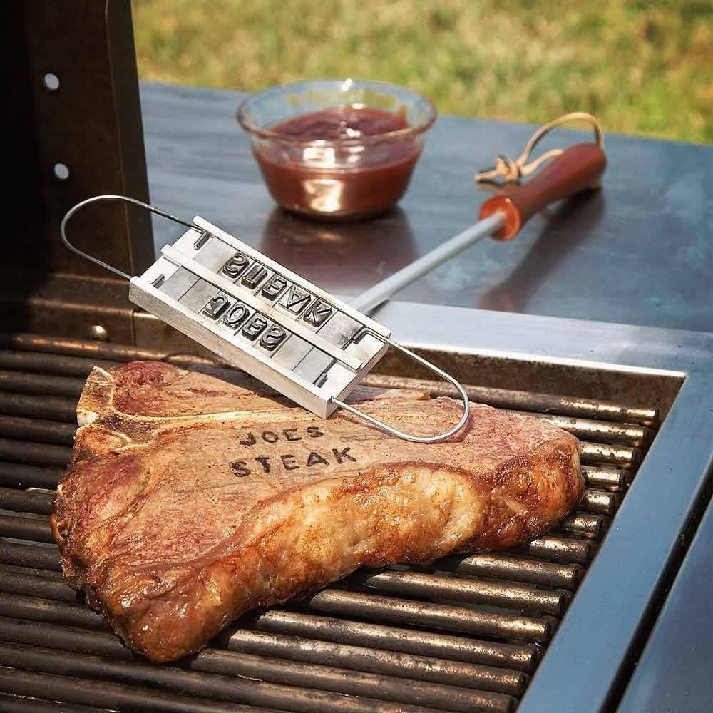 Fer à marquer pour viande avec lettres interchangeables