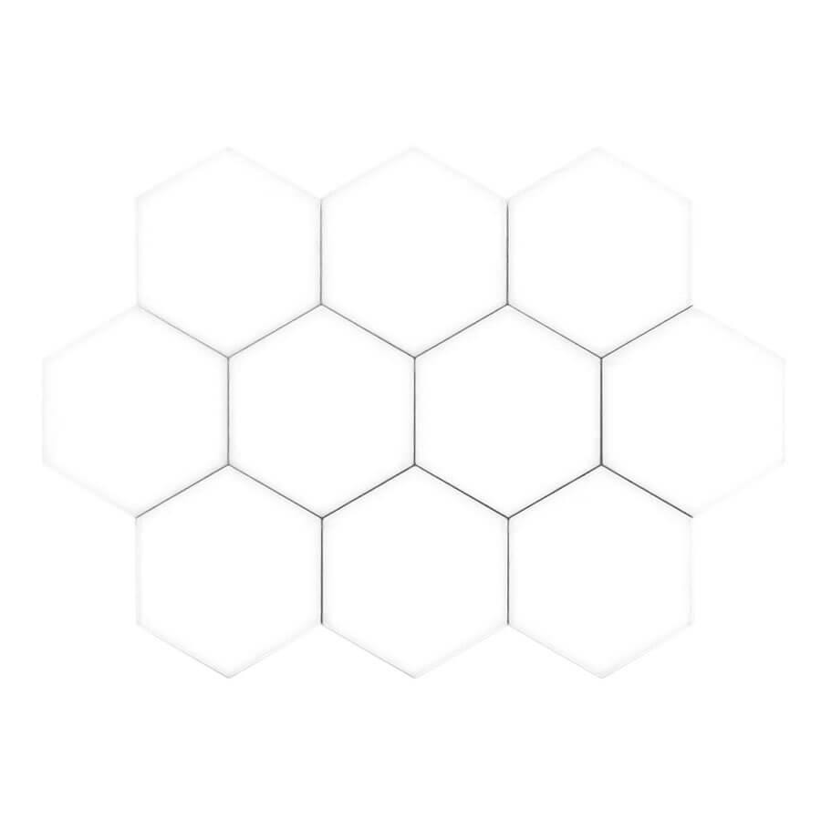 Hexagon Wandverlichting - 10 Modules