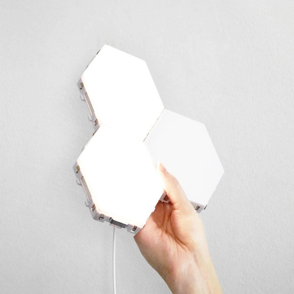 Hexagon Wall Lighting - 10 Modules