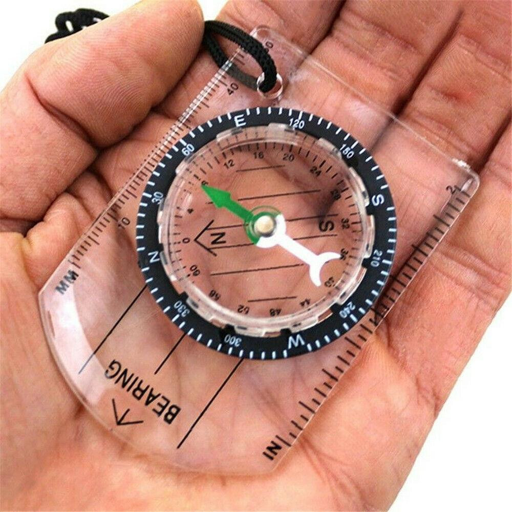 Brújula compacta para la caminata