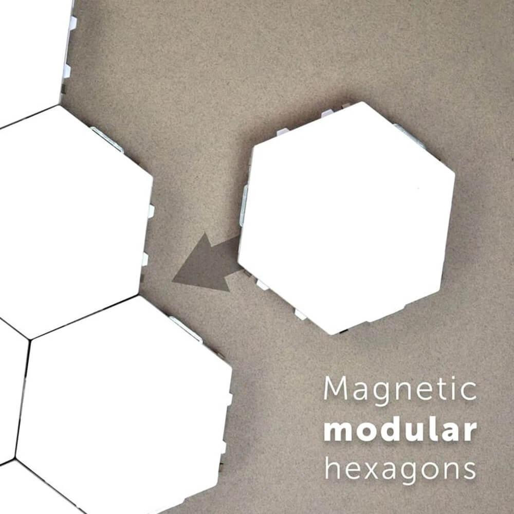 Hexagon Wall Lighting - 10 Modules
