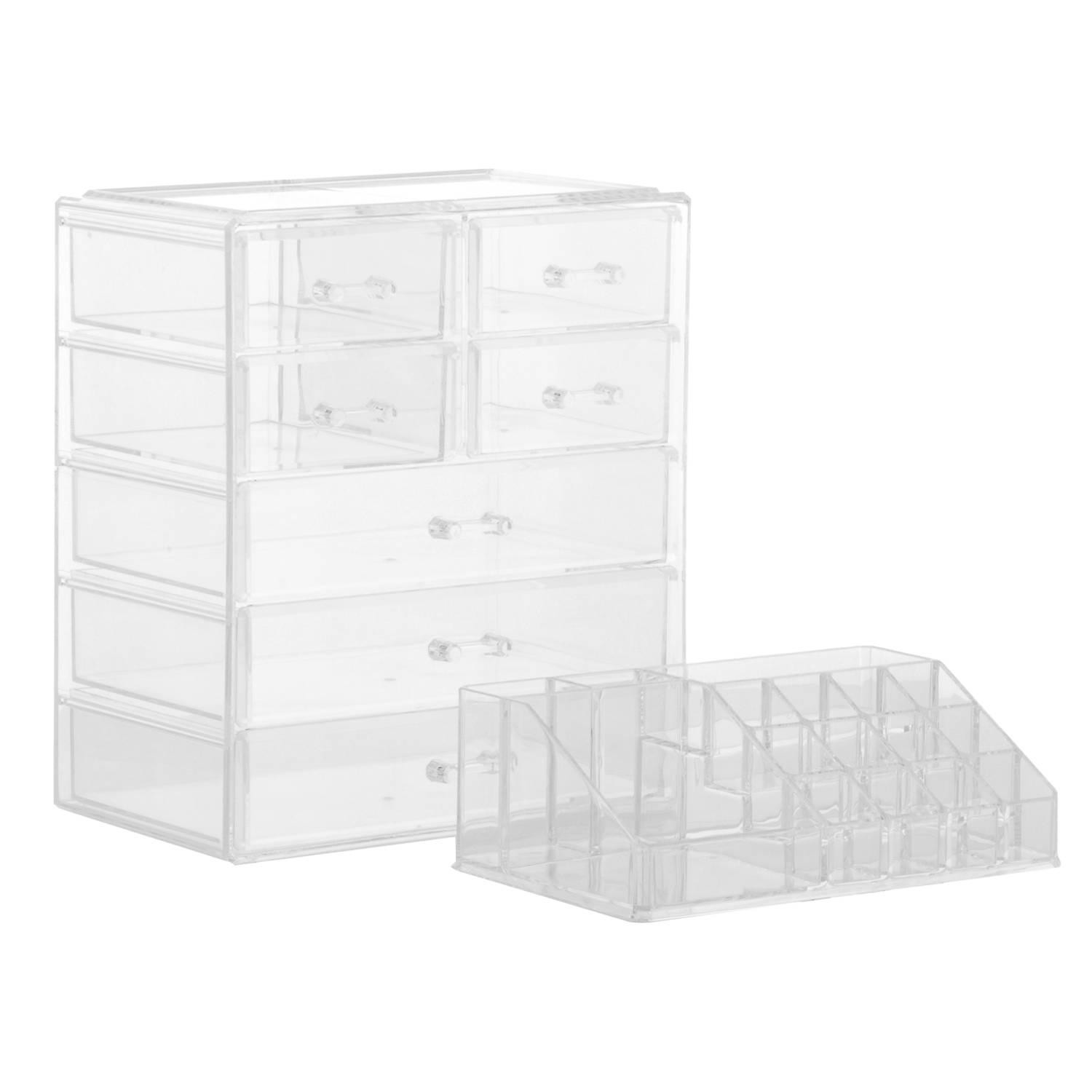 Make-up-Organizer aus Acryl