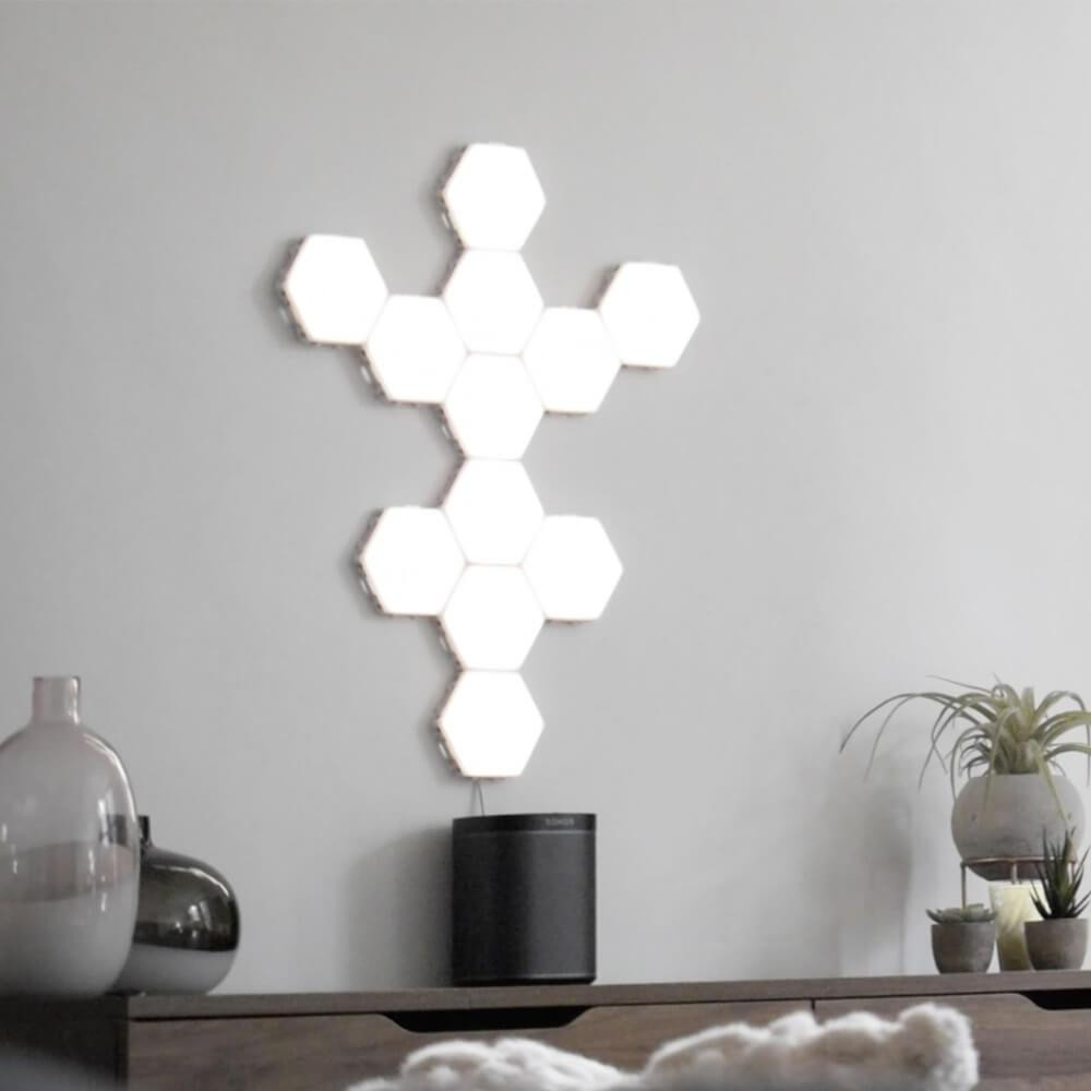 Hexagon Wall Lighting - 10 Modules
