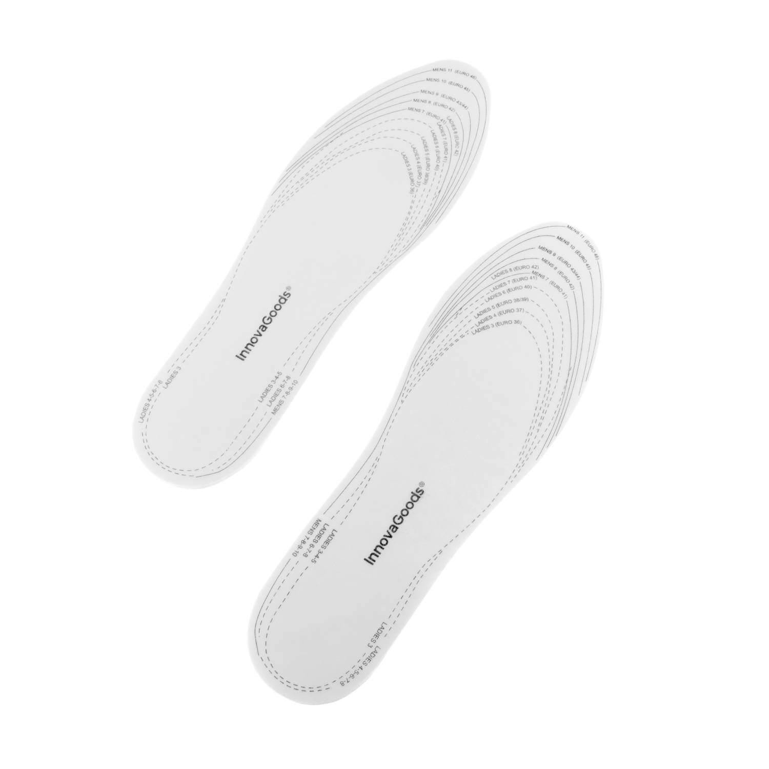 Inserts de chaussure coupés à la taille