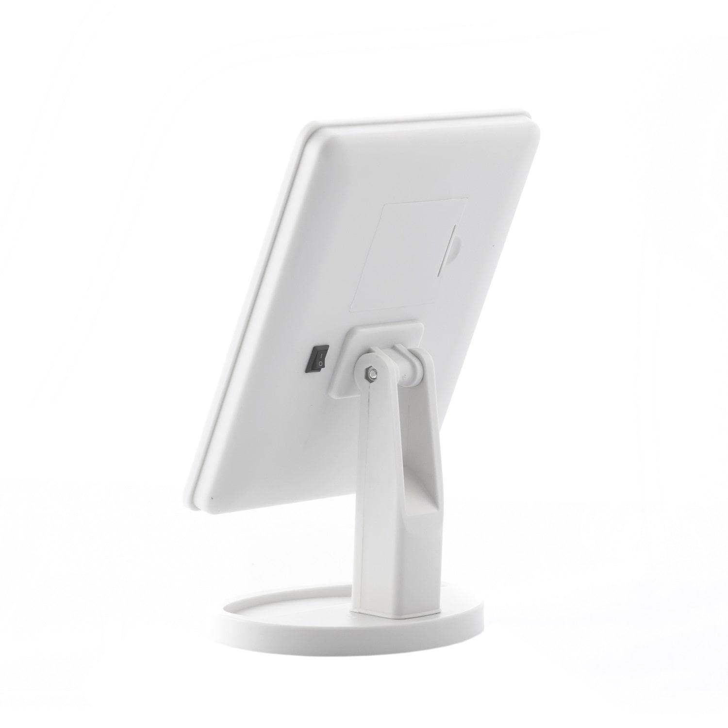 Adjustable Makeup Mirror with LED