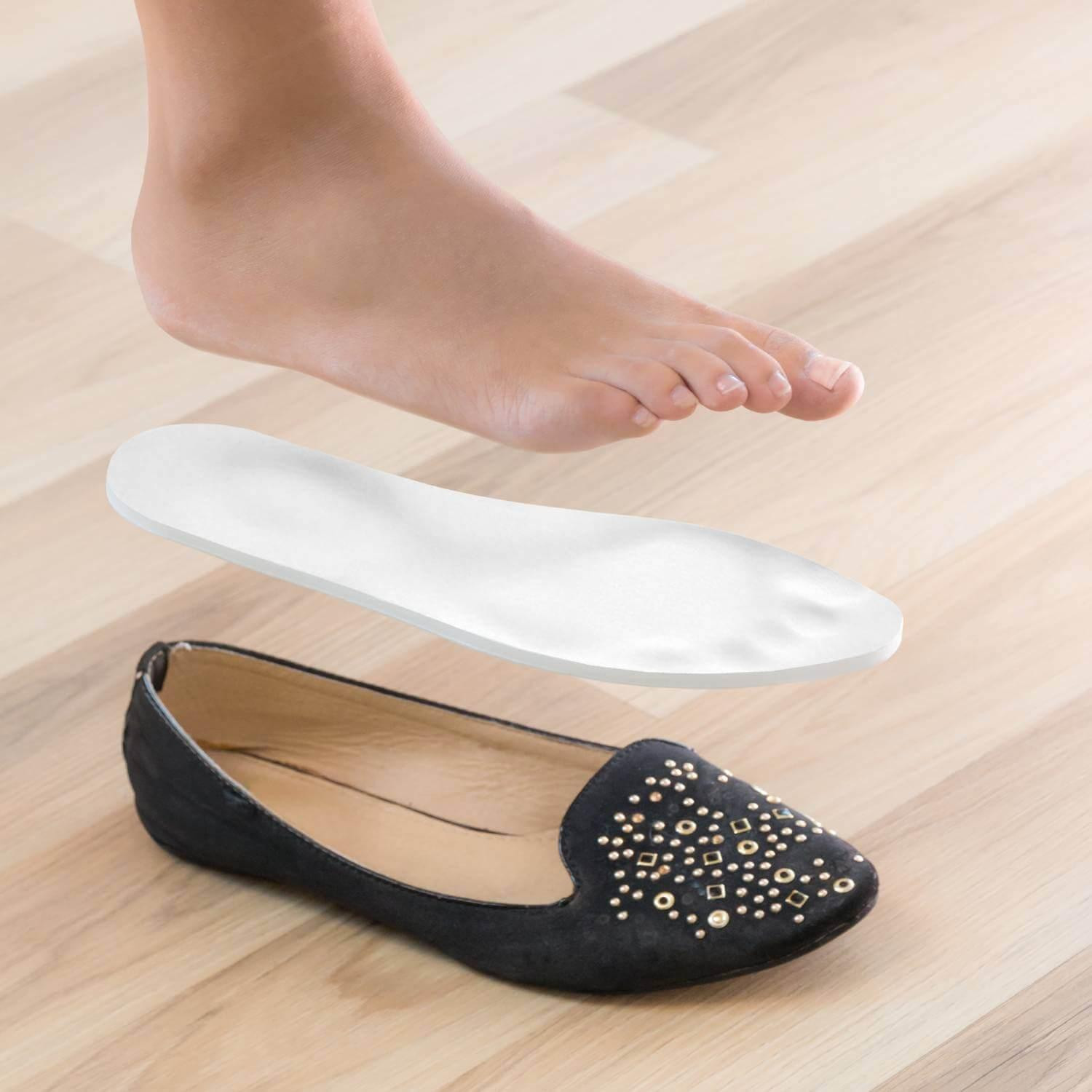 Inserts de chaussure coupés à la taille