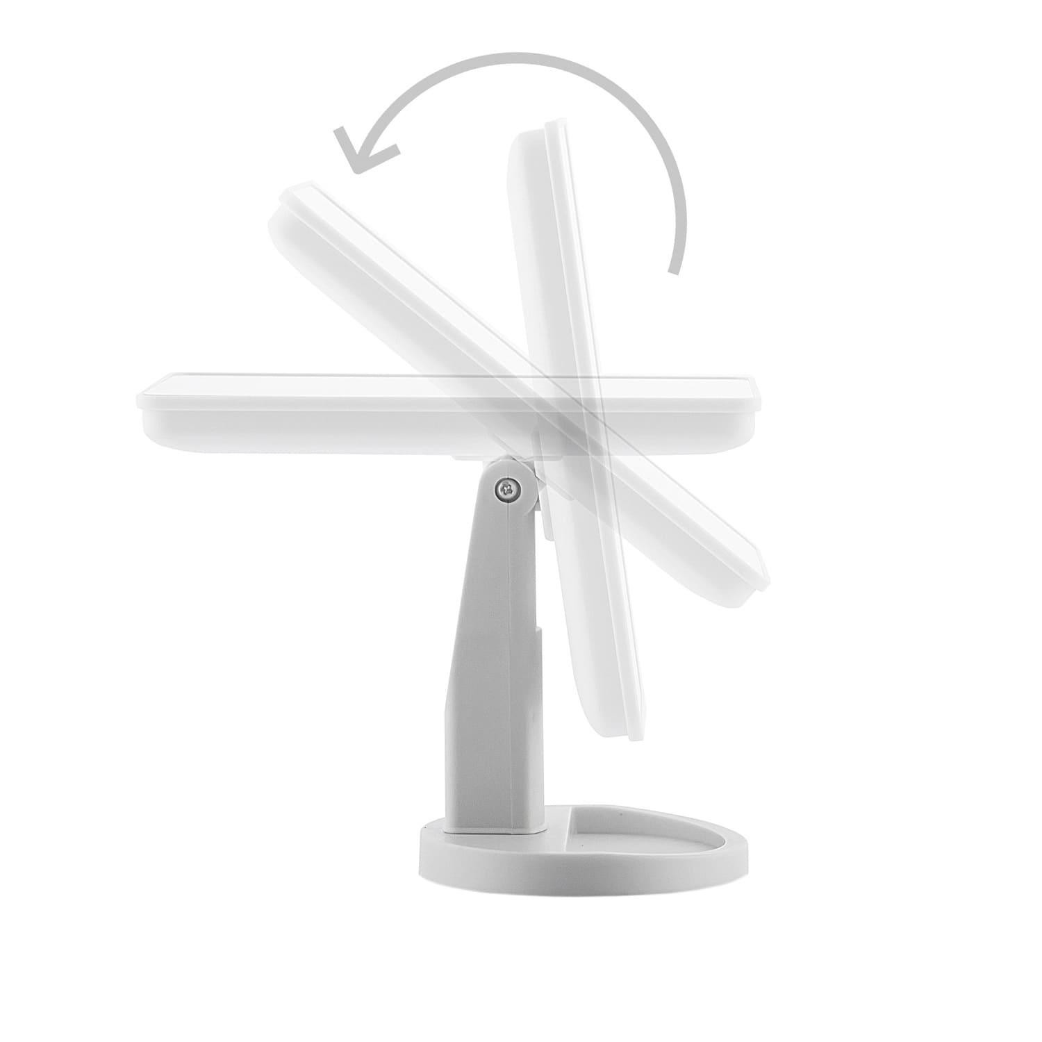 Adjustable Makeup Mirror with LED