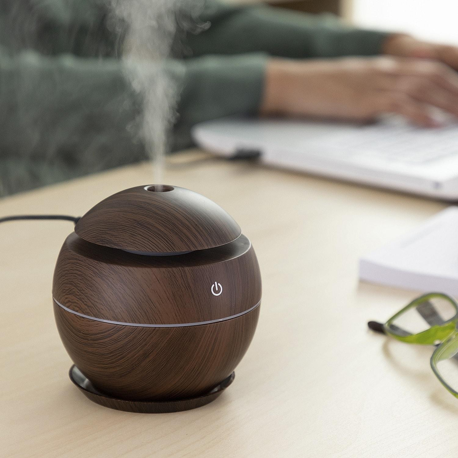 Humidifier Mini - Dark Wood