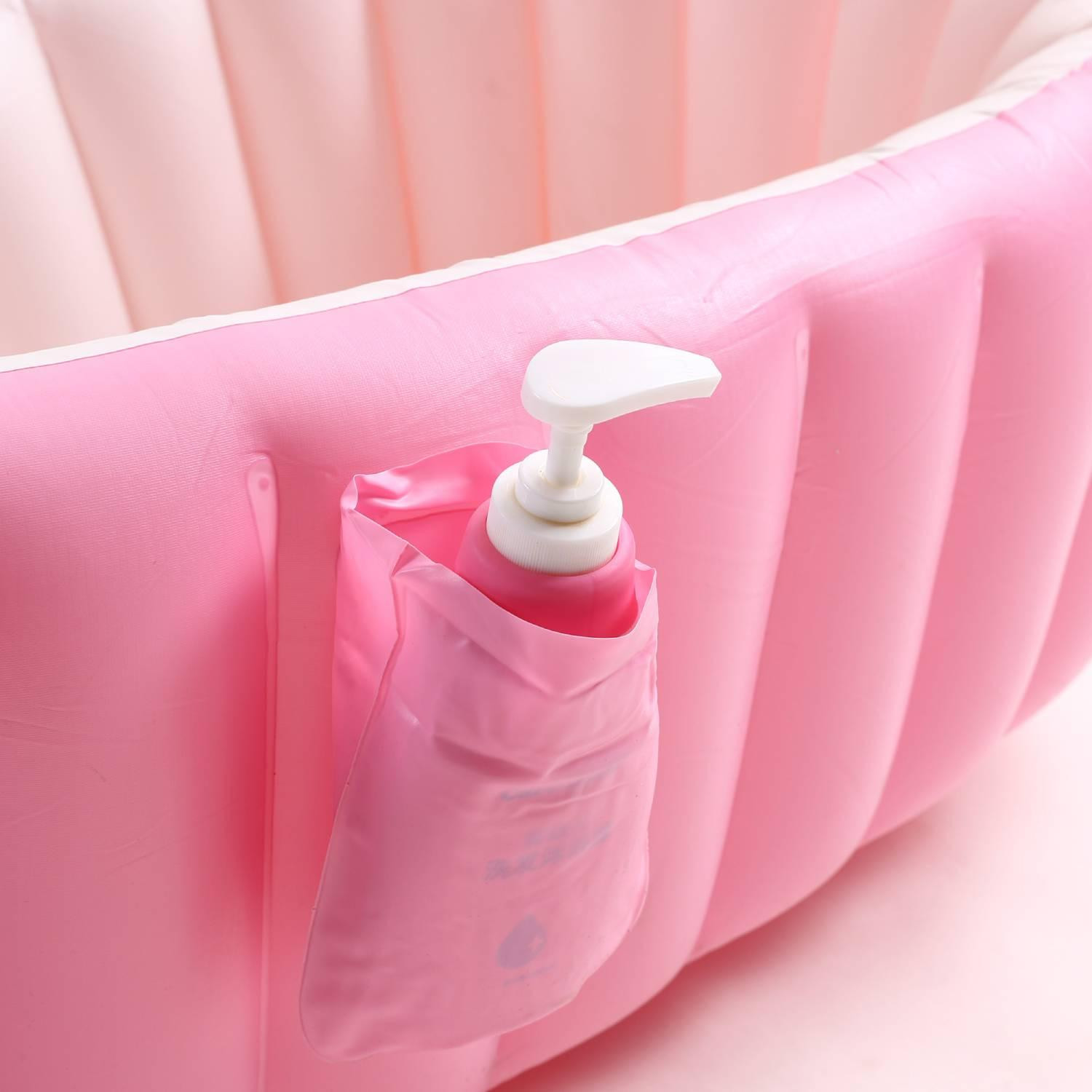 Baignoire gonflable pour bébé - Rose