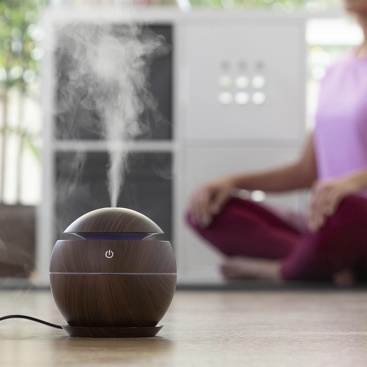 Humidifier Mini - Dark Wood