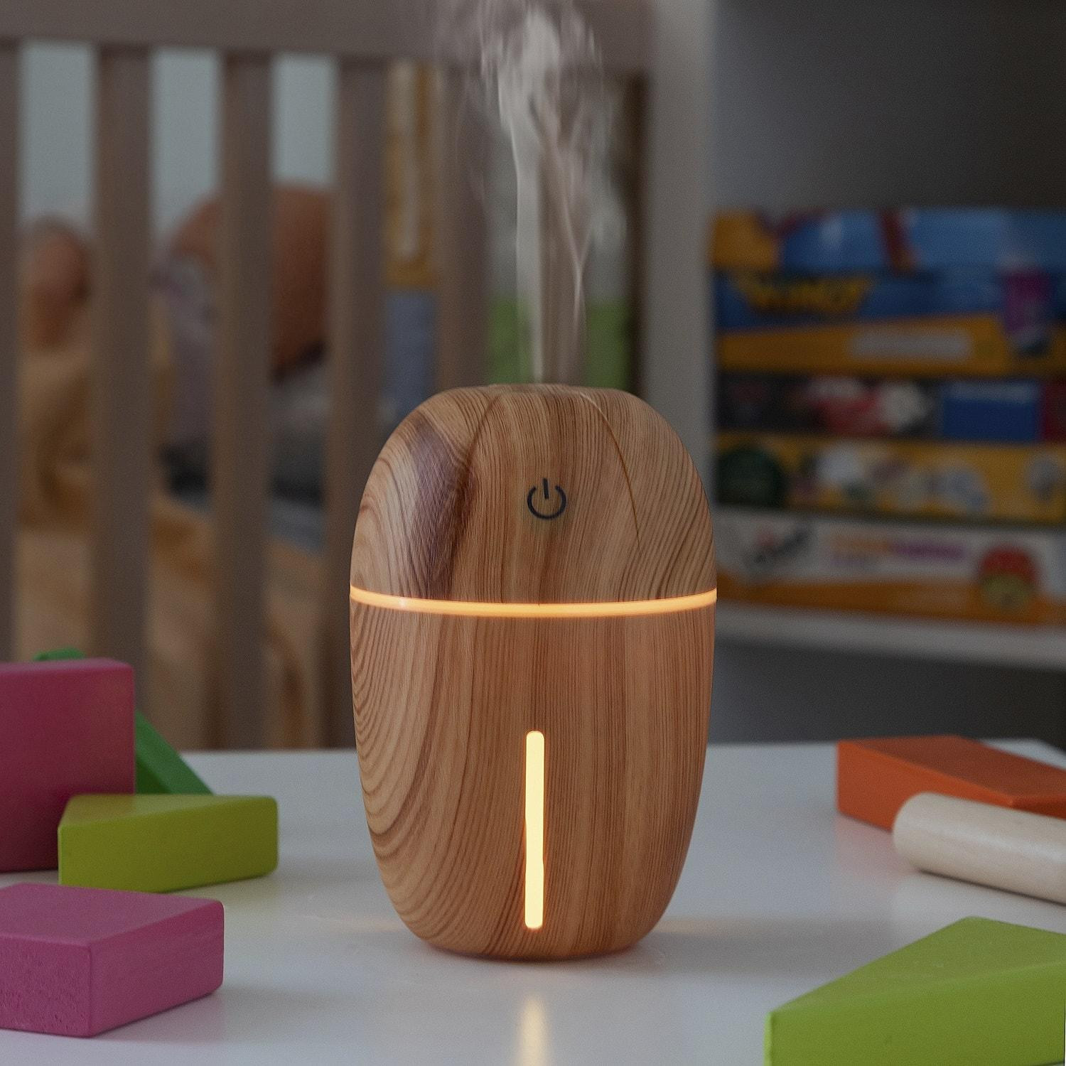 Luftbefeuchter Mini - Helles Holz