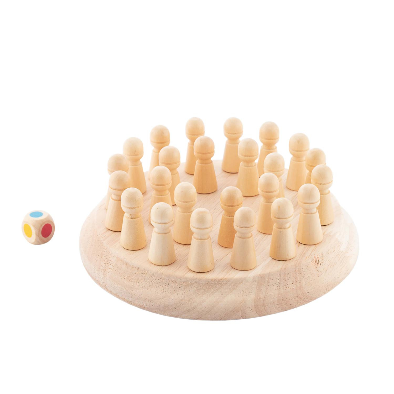 Wooden Memory Chess