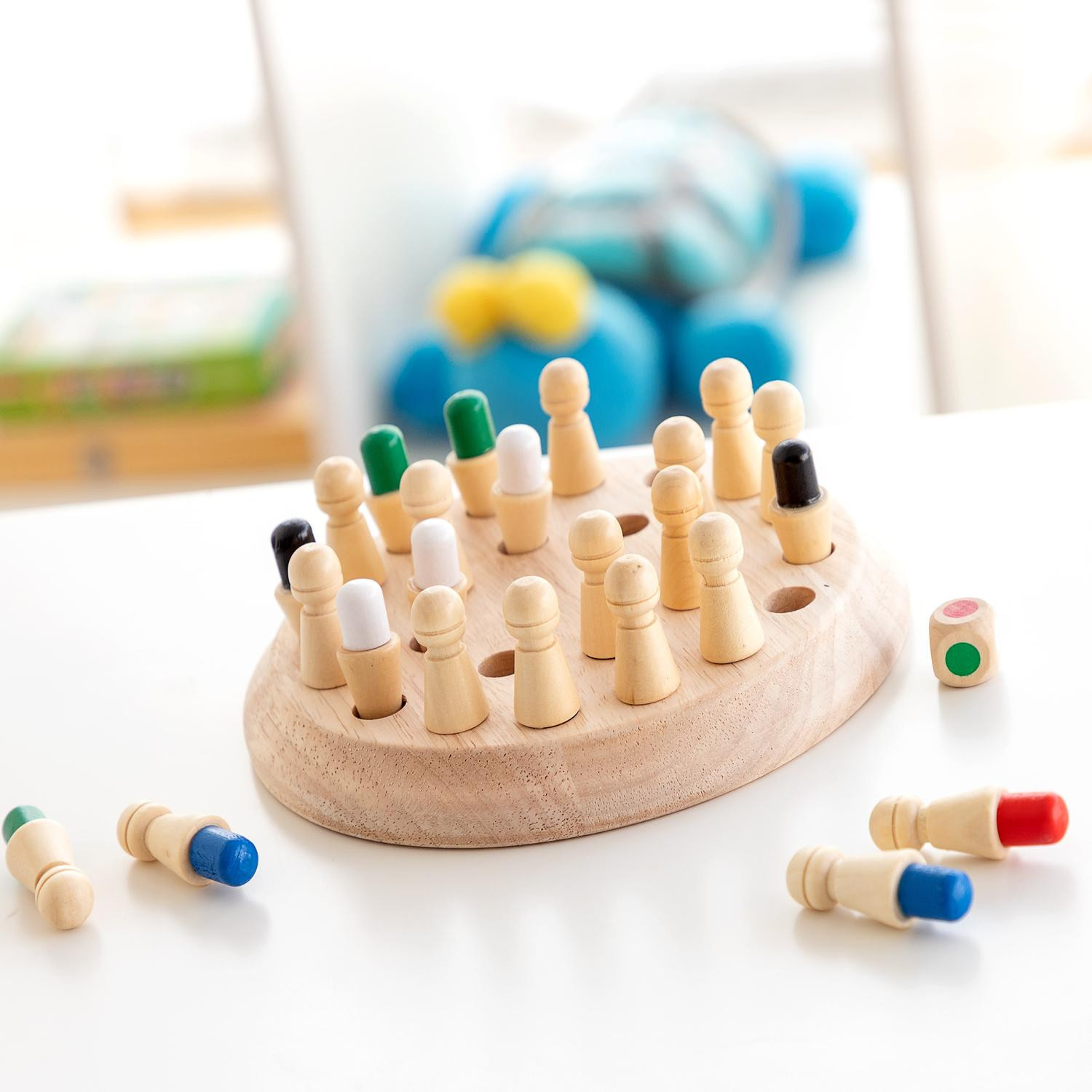 Wooden Memory Chess