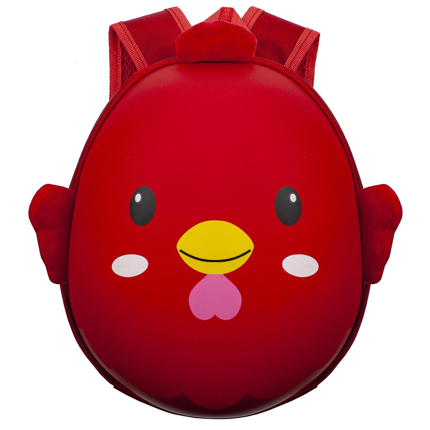 Backpack for Kids, Chicken - Red