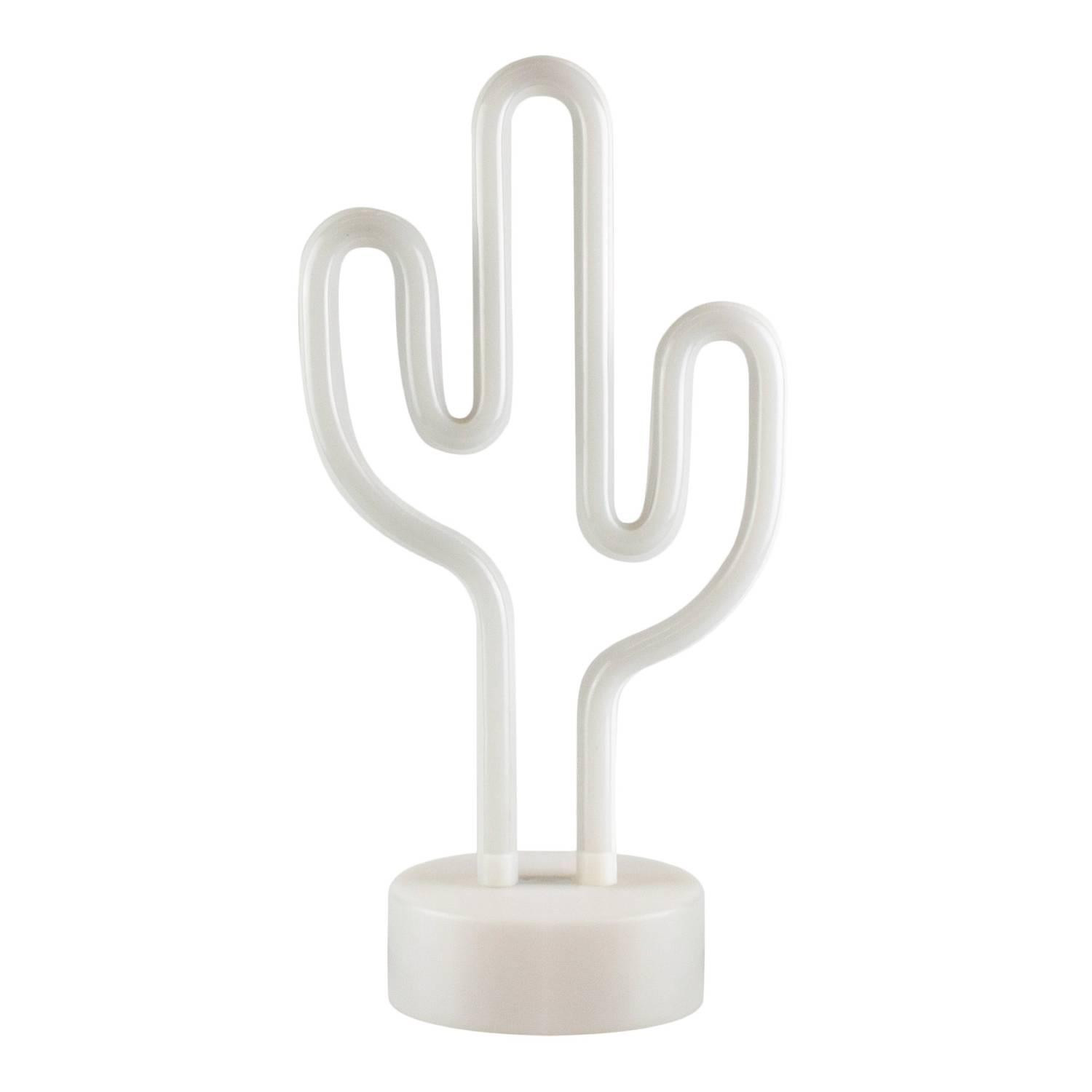 Lámpara de neón LED, cactus