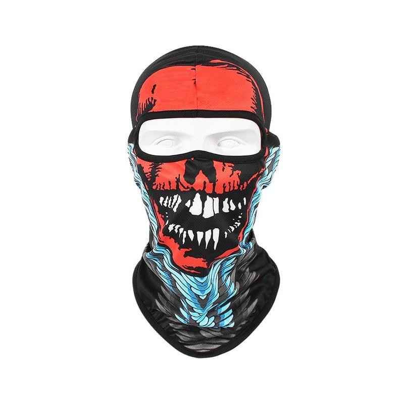 Balaclava with Red Skull