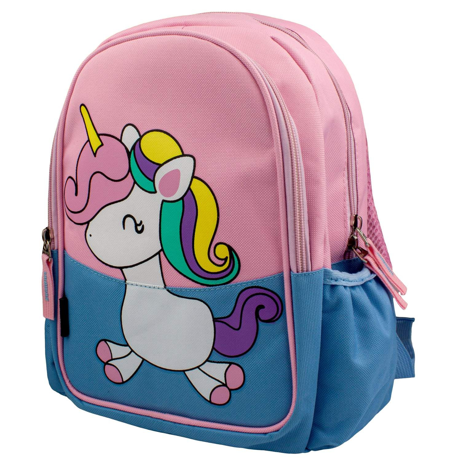 Rucksack, Einhorn - Blau
