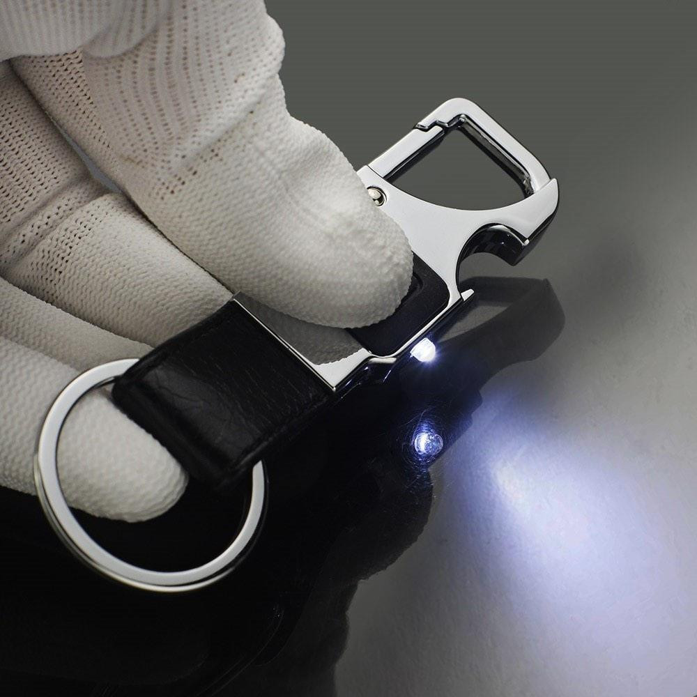 Multifunctionele sleutelhanger met licht