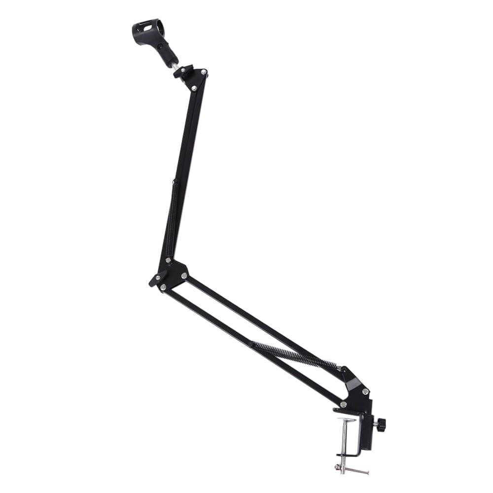 Support de table pour microphone avec bras pivotant