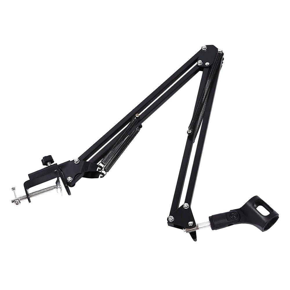Support de table pour microphone avec bras pivotant