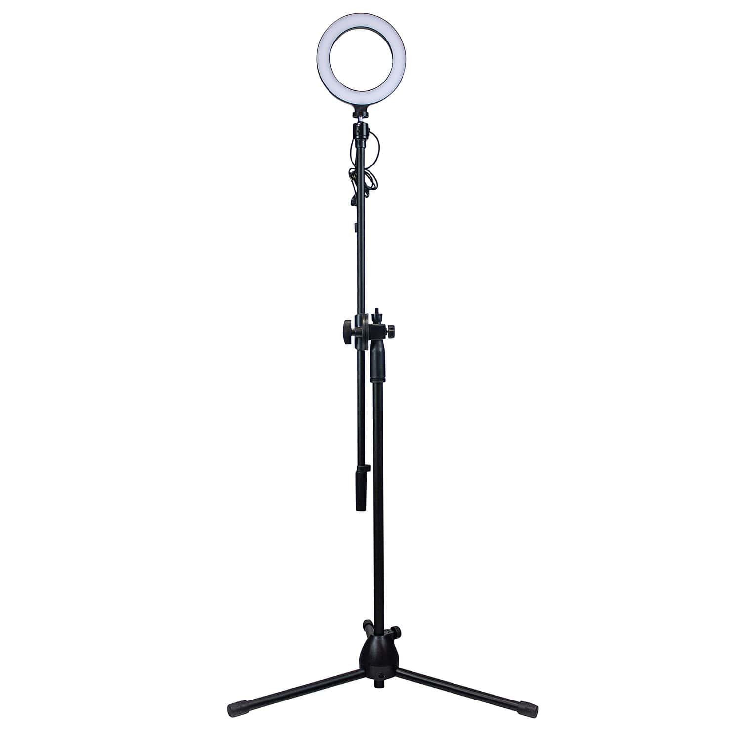 Selfie Lampe und Stativ