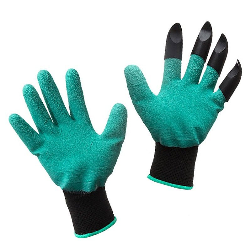 Gartenhandschuhe mit Krallen
