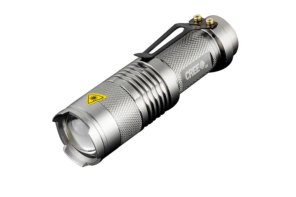 LED Flashlight CREE Ultrafire - Grey