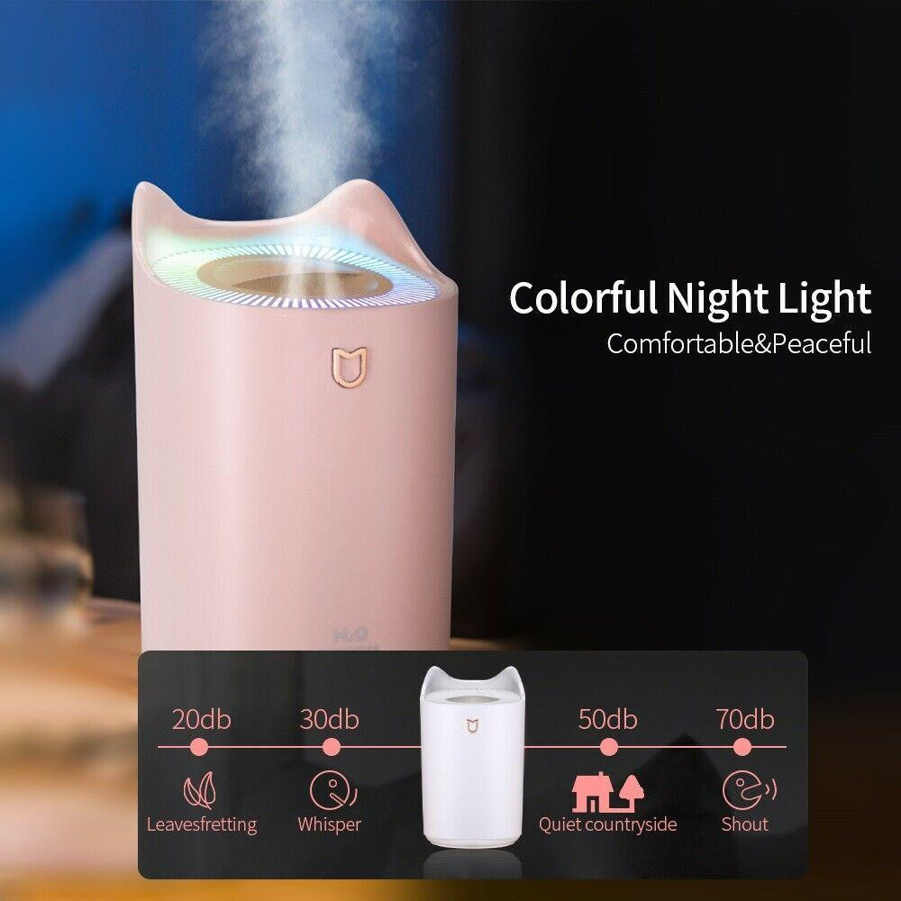 Humidifier, Two Nozzles - White