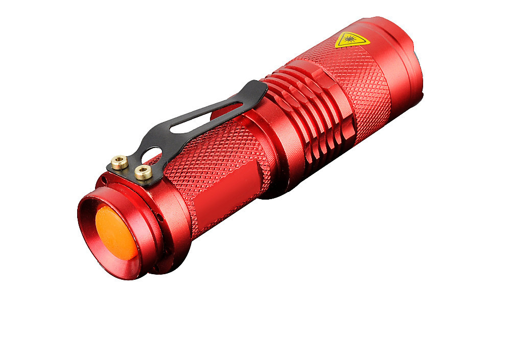 Lanterna LED CREE Ultrafire - Vermelha