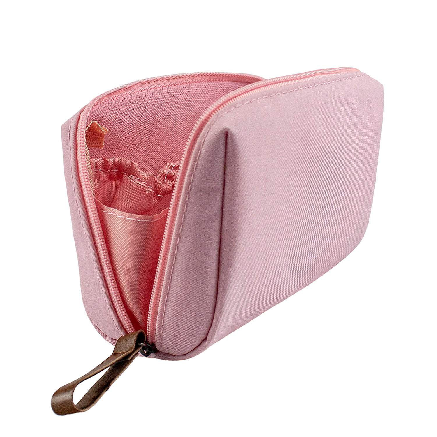 Compact Makeup Bag, Pink