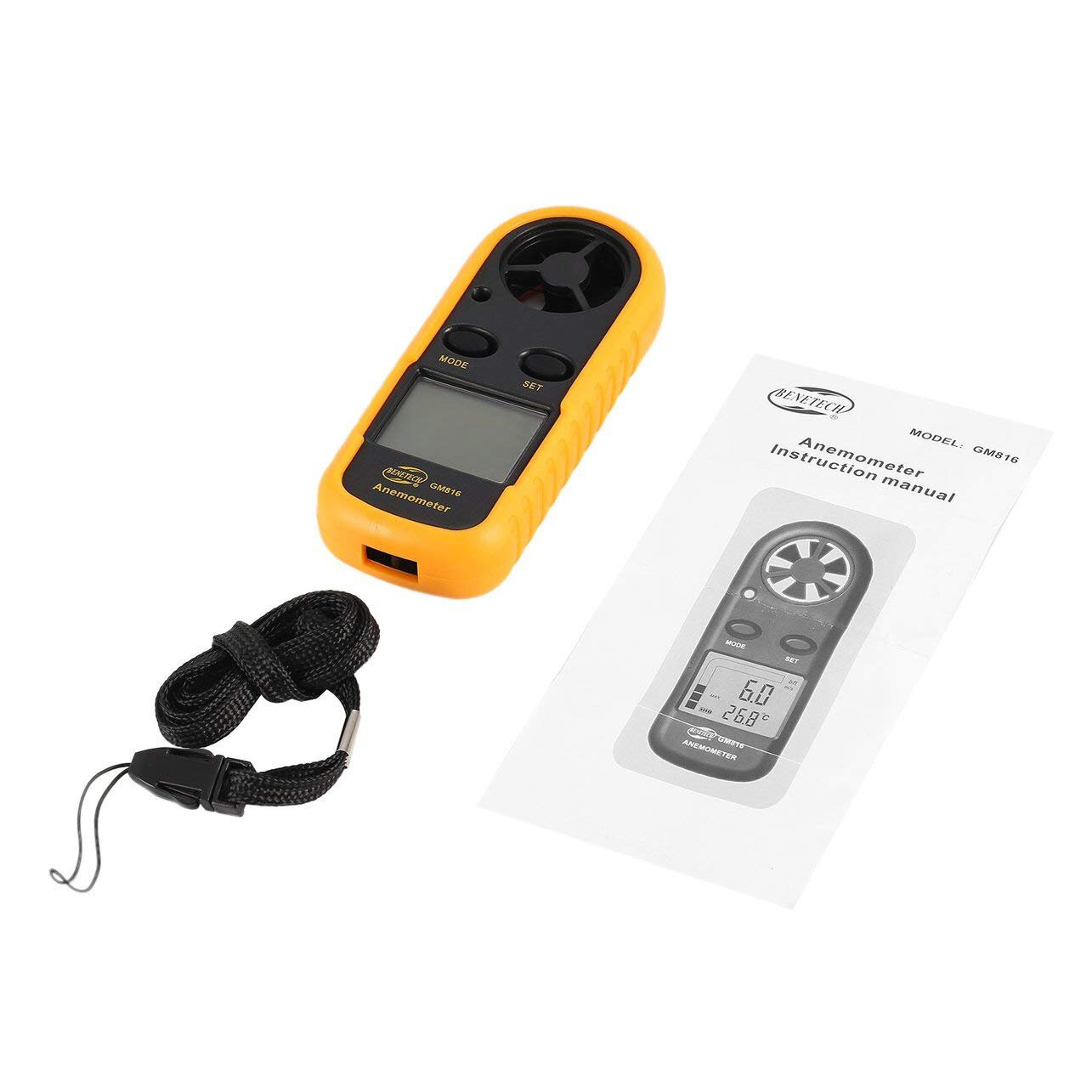 Digitaler Windmesser