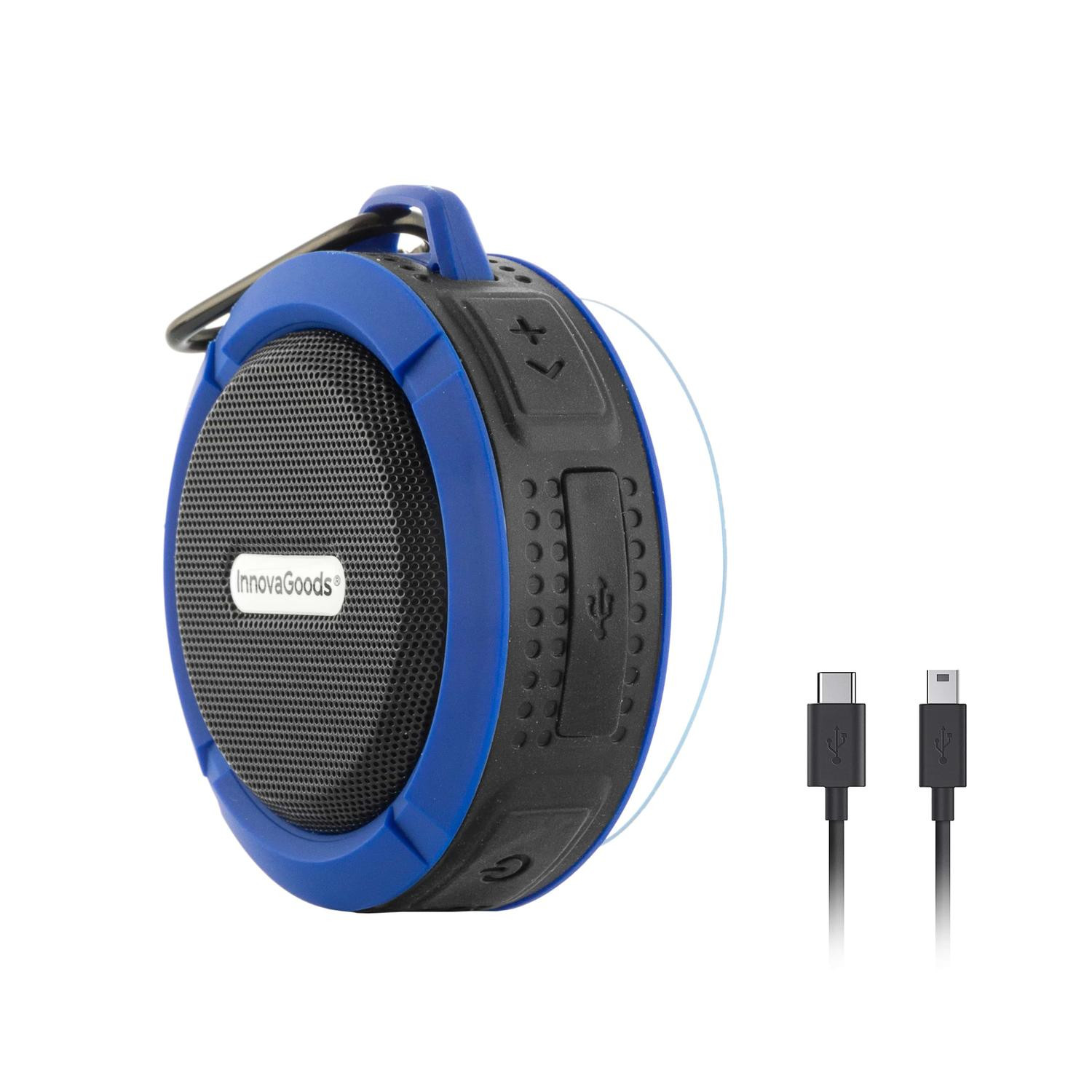 Haut-Parleur Bluetooth Étanche - Bleu