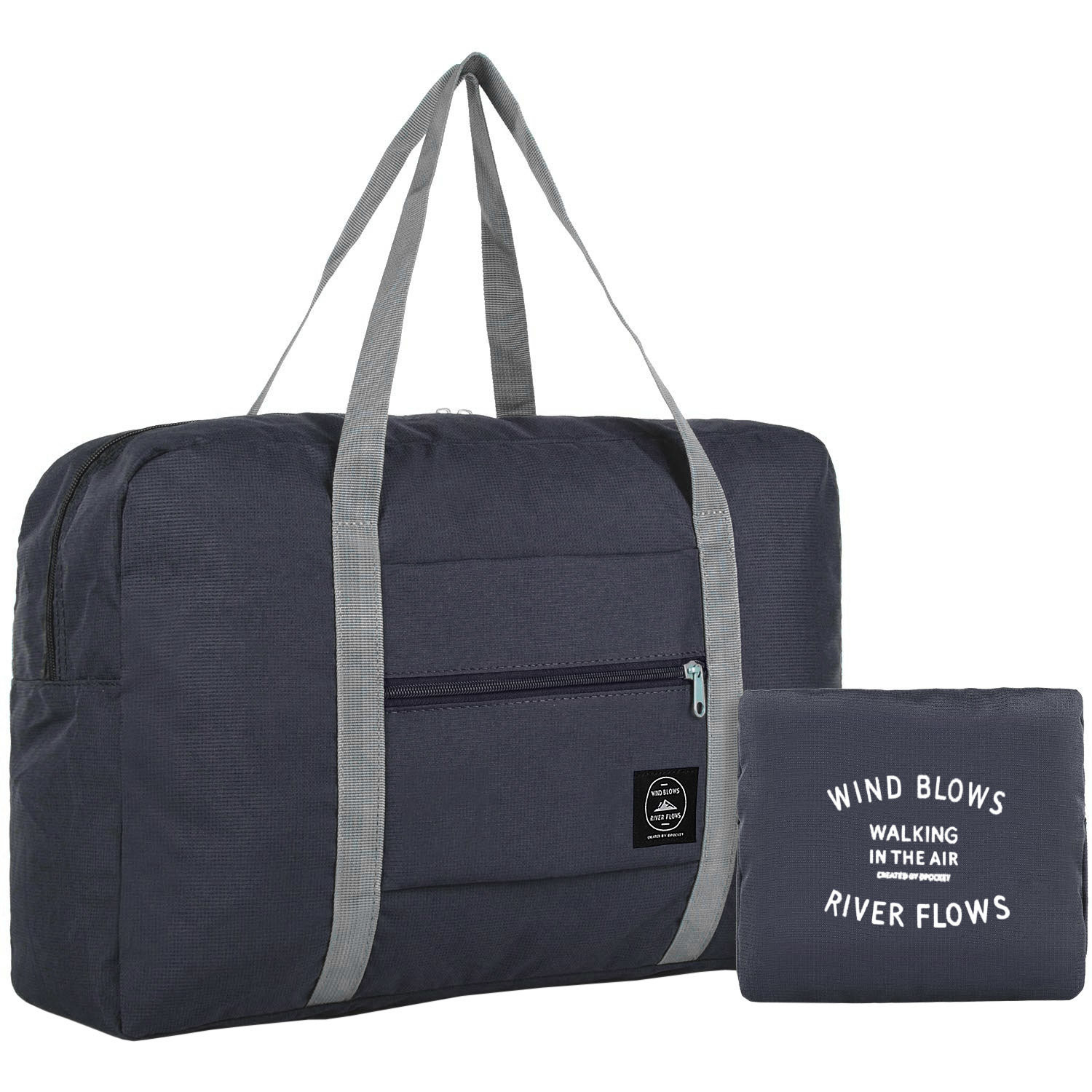 Borsa pieghevole - blu scuro