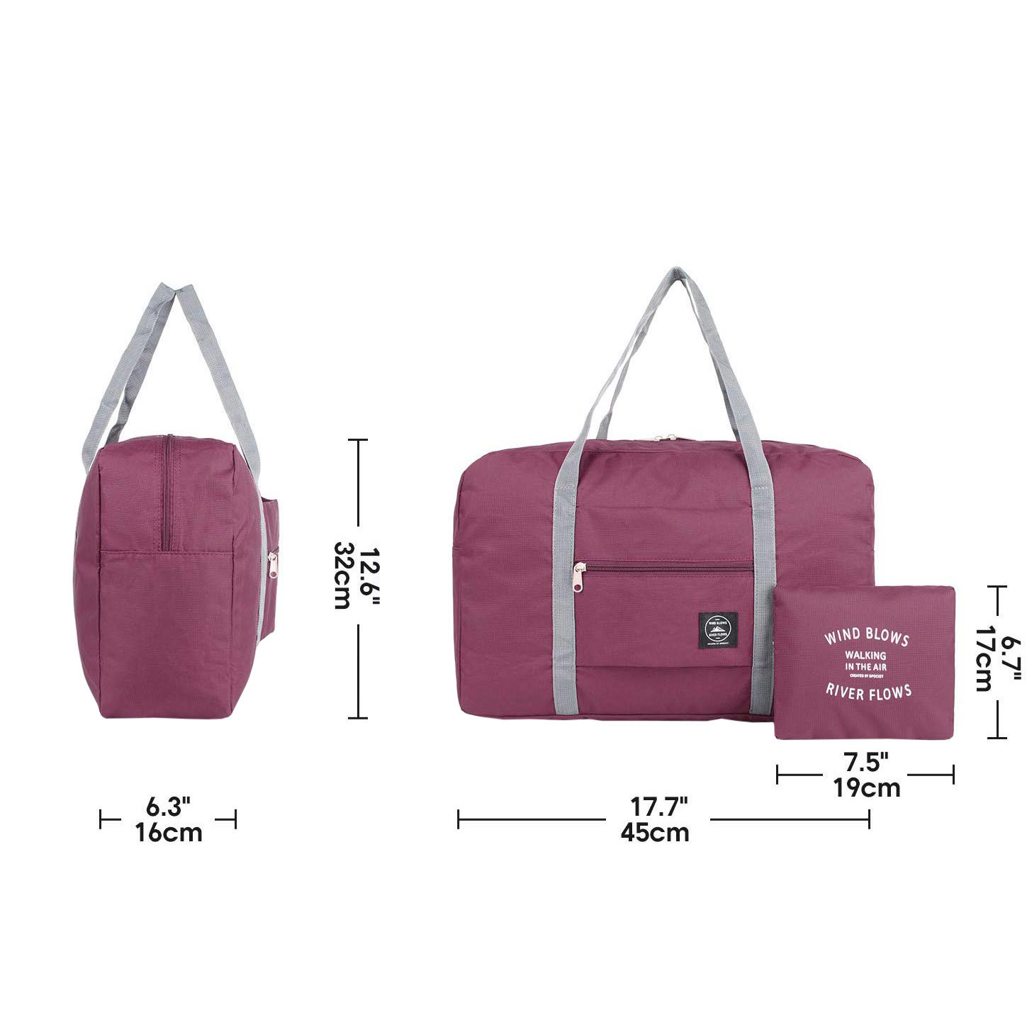 Sac Pliable - Rouge